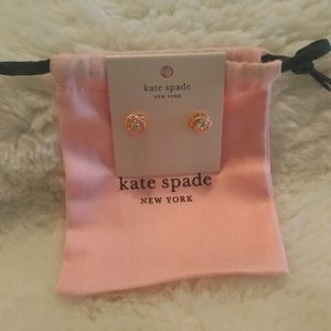 NWT Kate Spade Infinity and Beyond Knot Stud Earrings